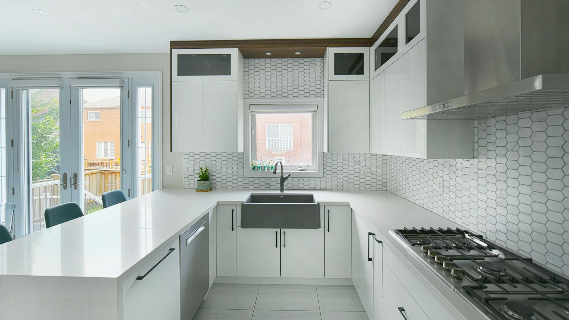 Modern kitchen renovation with quality electrical work